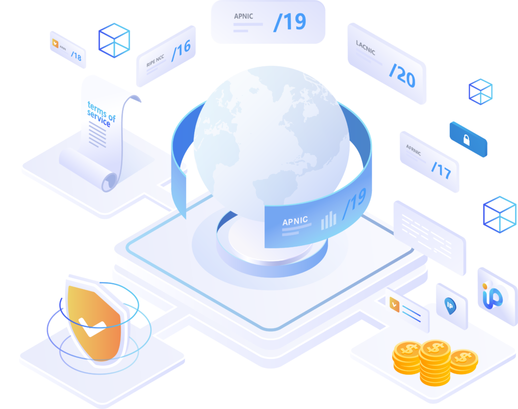 IPv4 Superhub IP leasing