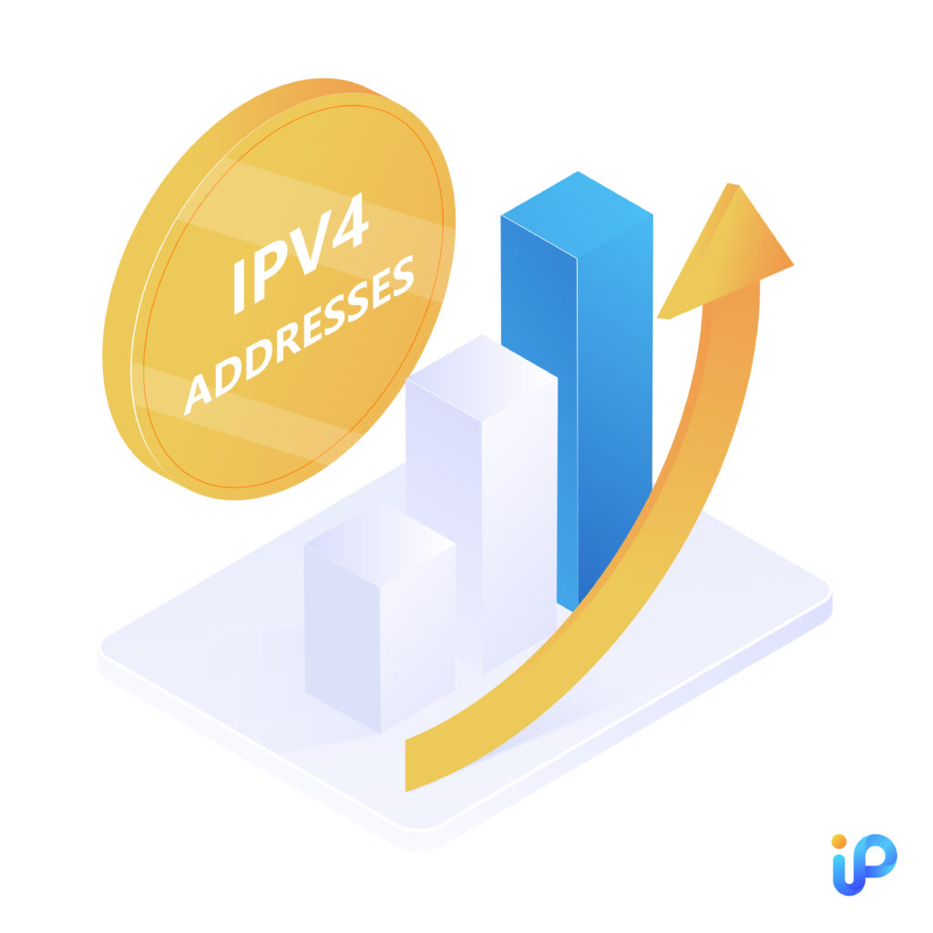 The demand for IPv4 addresses is growing